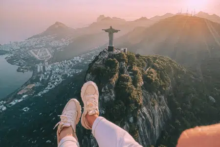 Voo Panorâmico de Portas Abertas Rio de Janeiro